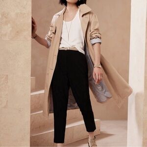 Banana Republic Factory Air Stretch Black Pants
